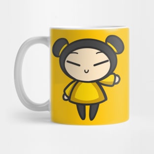 Yellow Pucca Mug